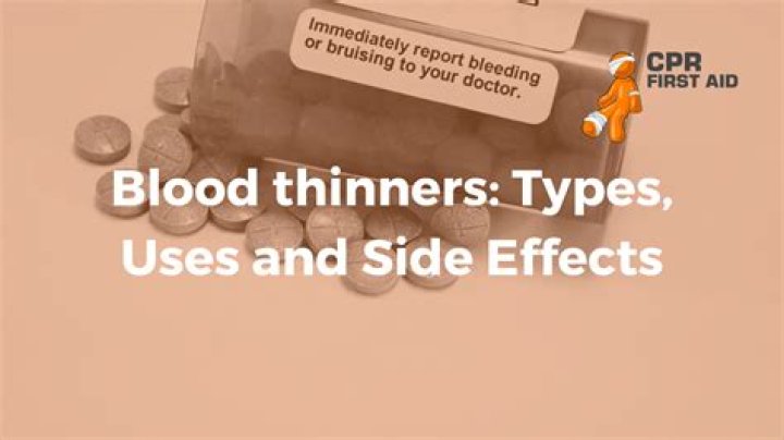 Do blood thinners affect the brain?