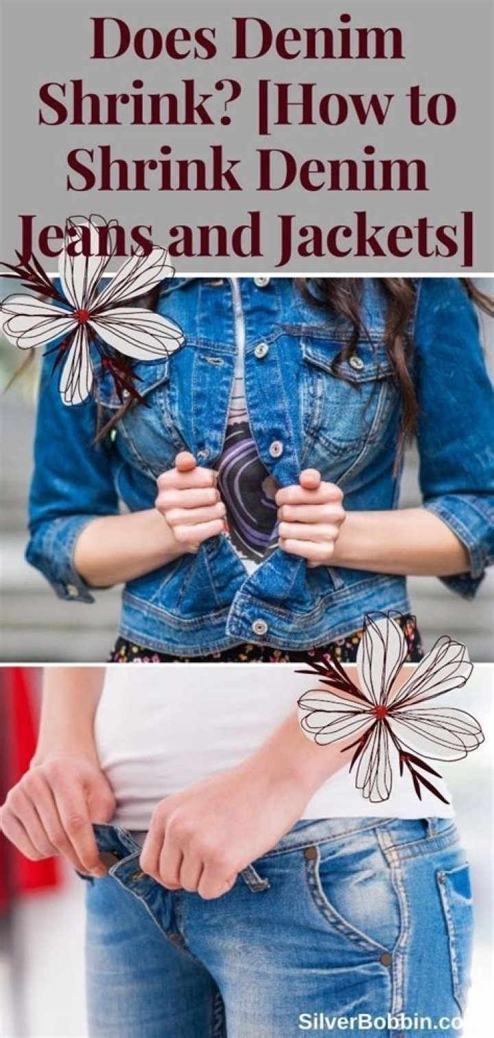 Do denim jackets shrink in the wash?