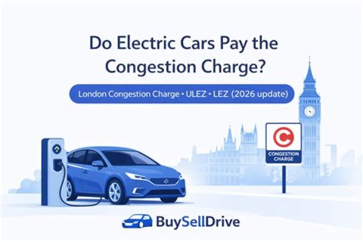 Do electric cars pay congestion charge?