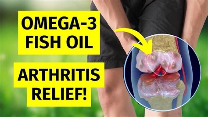 Do fish oil capsules help arthritis?