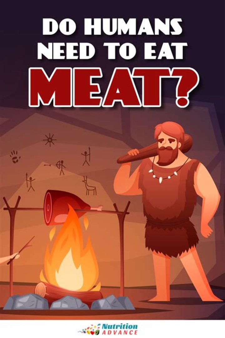 Do humans need to eat meat?