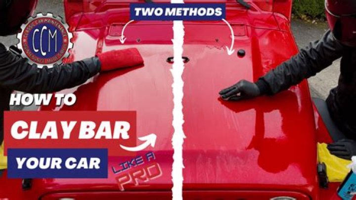 Do I have to dry my car before clay Bar?