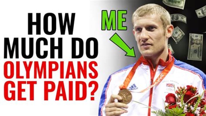 Do Olympians get paid?