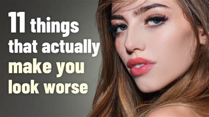 Do photos make you look worse?