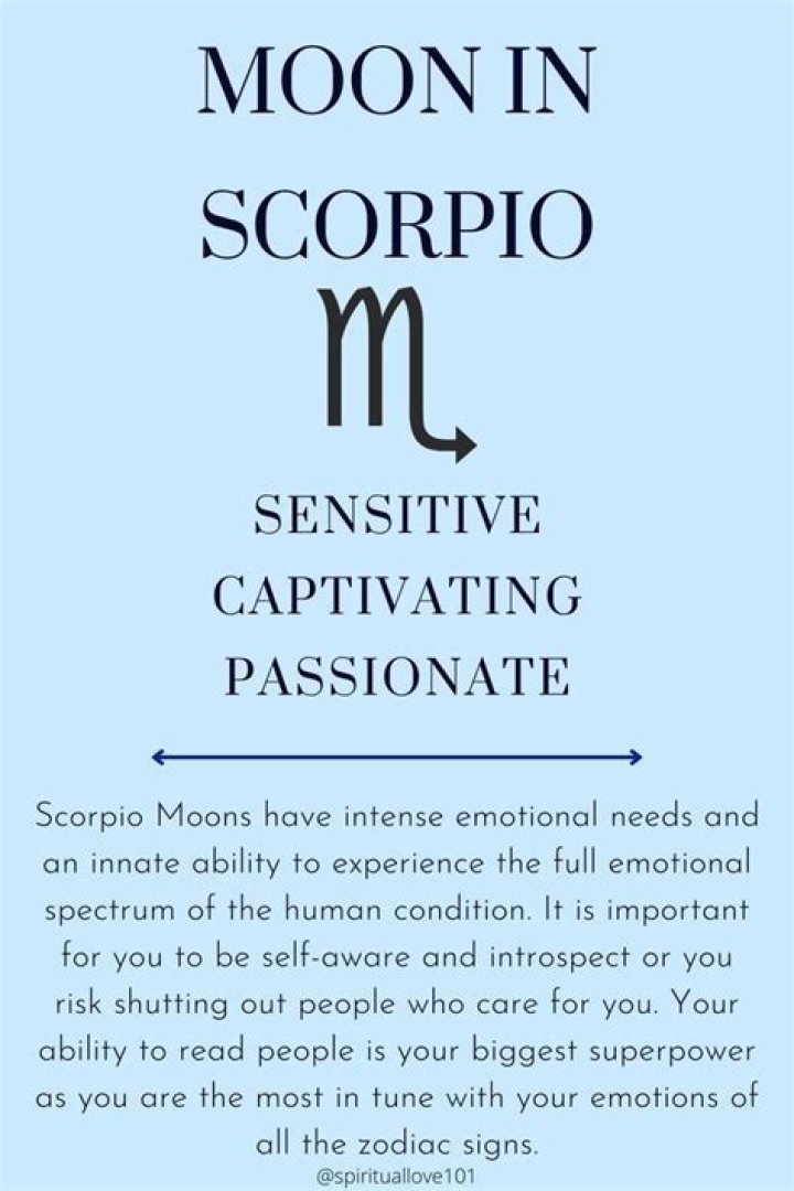 Do Scorpio moons hide their feelings?