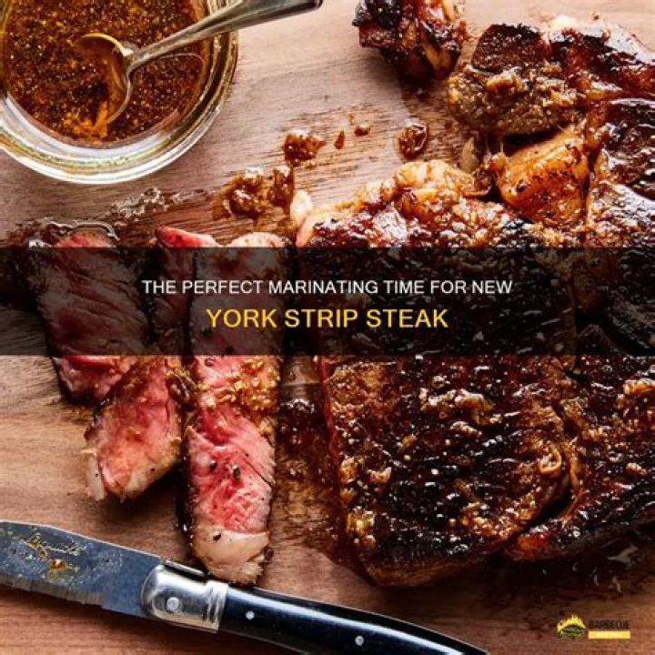 Do you marinate New York strip steak?