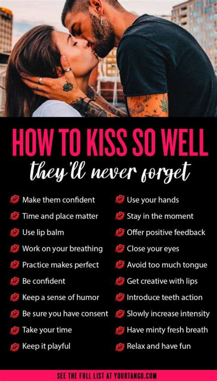 Do you move your head when you kiss?