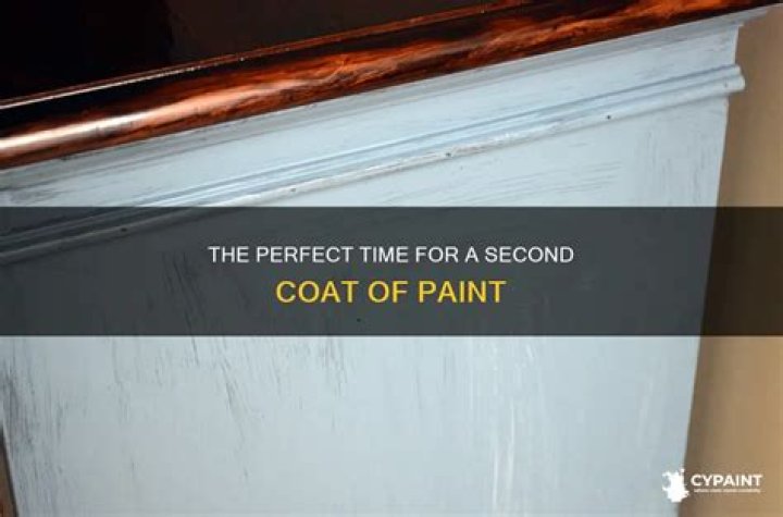 Do you need to sand before second coat of paint?