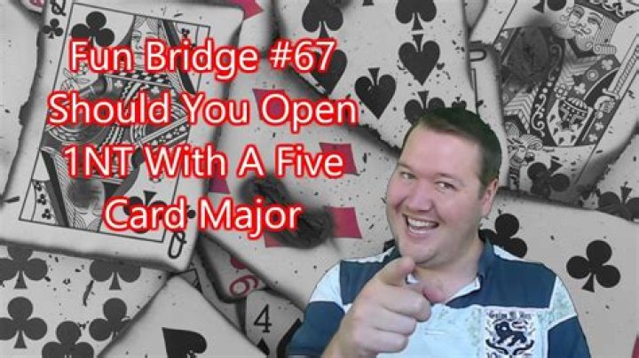 Do you open 1NT with a 5 card major?