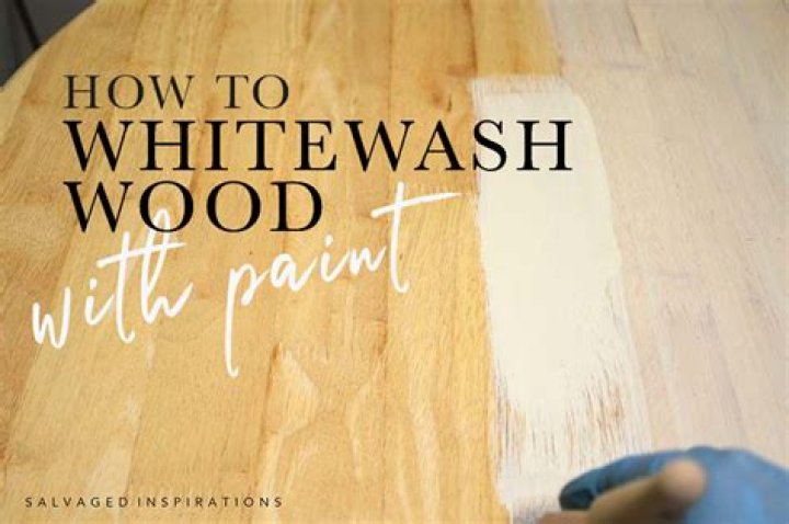 Do you prime wood before whitewashing?