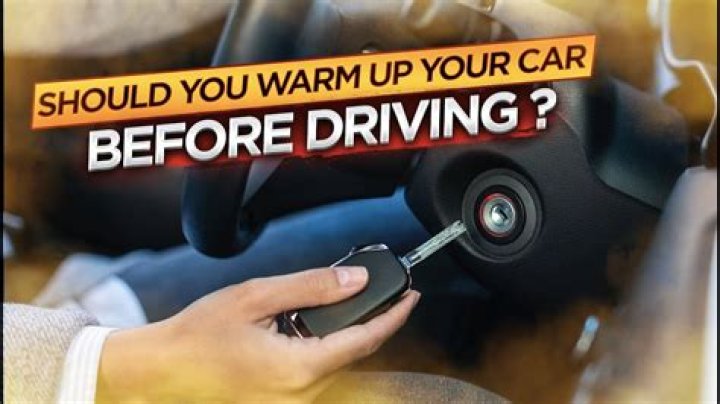 Do you really have to warm up your car?
