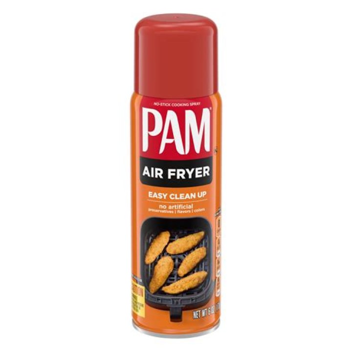Do you spray inside of air fryer with Pam?