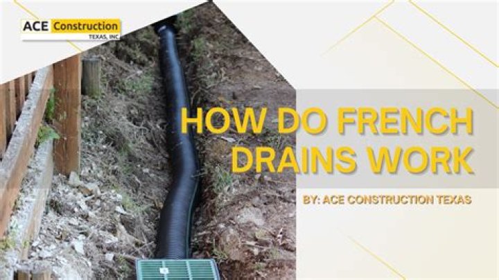 Does a French drain really work?