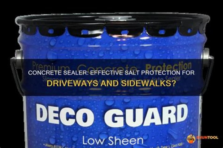 Does concrete sealer protect?