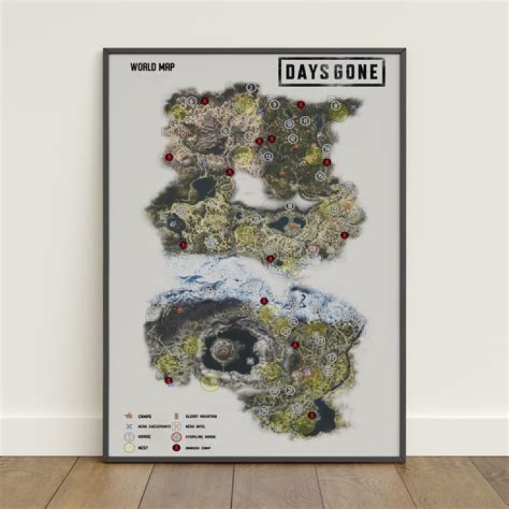 Does Days Gone map get bigger?