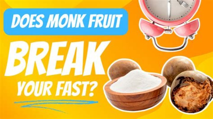 Does fruit break a fast?