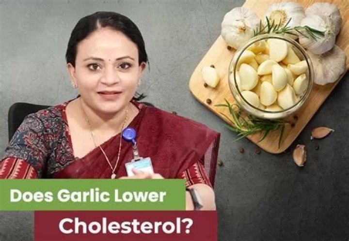 Does garlic lower cholesterol?