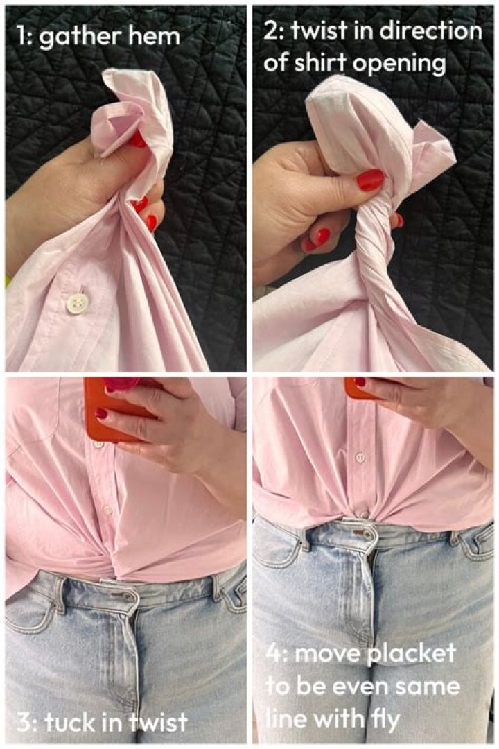 Does hanging a shirt in the shower work?