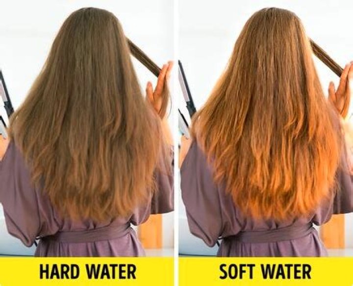 Does hard water make your hair greasy?