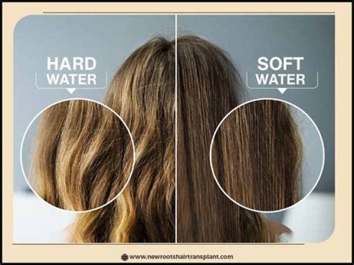 Does hot water make hair dry?