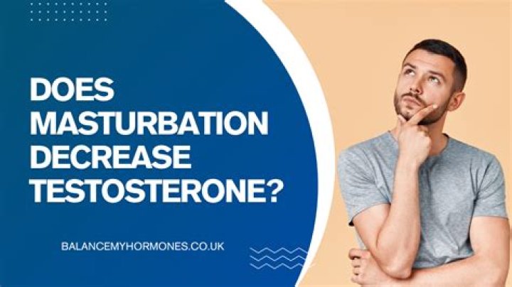 Does masturbation cause low sperm count?