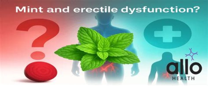 Does mint cause erectile dysfunction?