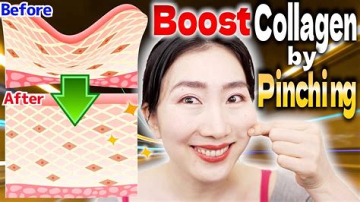 Does pinching skin stimulate collagen?