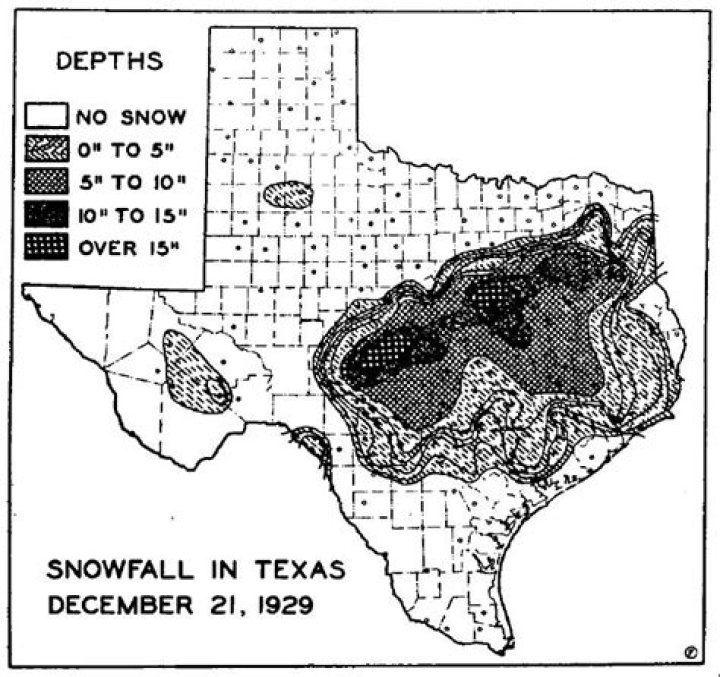 Does Texas get snow?