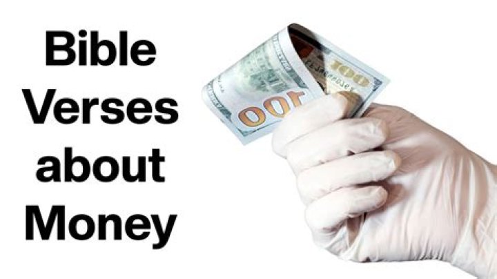 Does the Bible say to give money?