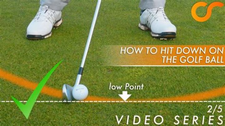 Does the golf ball have to hit the bottom of the cup?