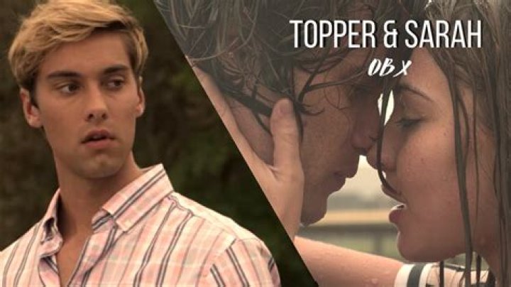 Does Topper get back with Sarah?