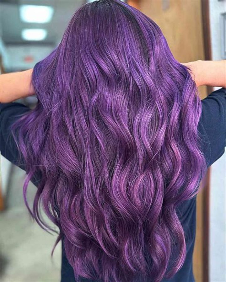 Has anyone had natural purple hair?