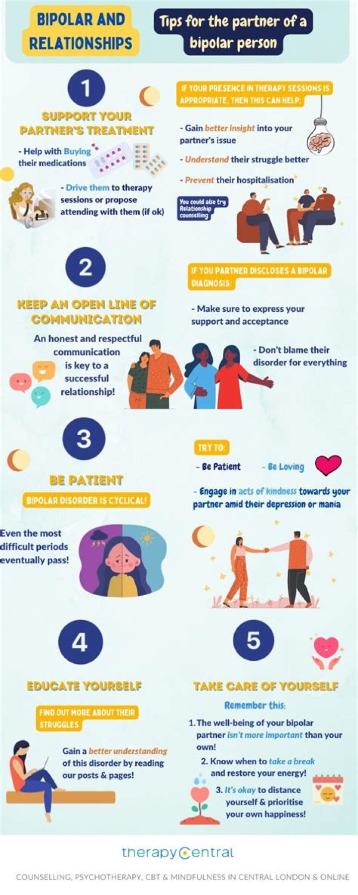 How can a bipolar person live a happy life?