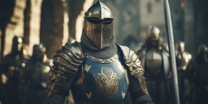 How can a serf become a knight?