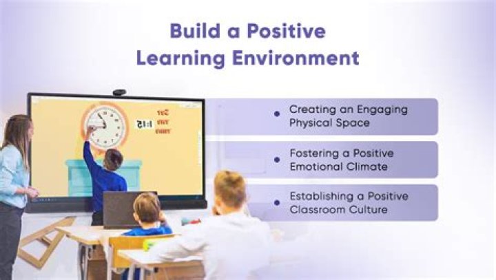 How can a teacher create a positive learning environment?