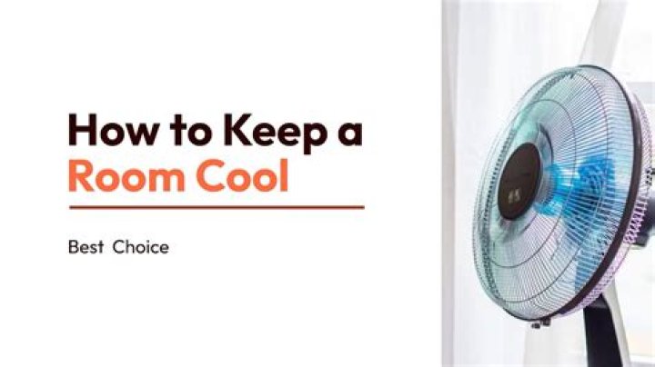 How can I keep my room cool at night?