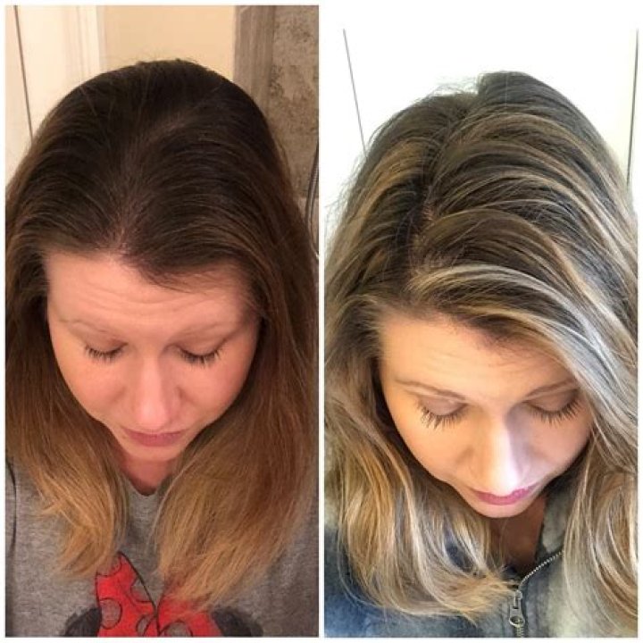 How can I lighten my dyed hair naturally?