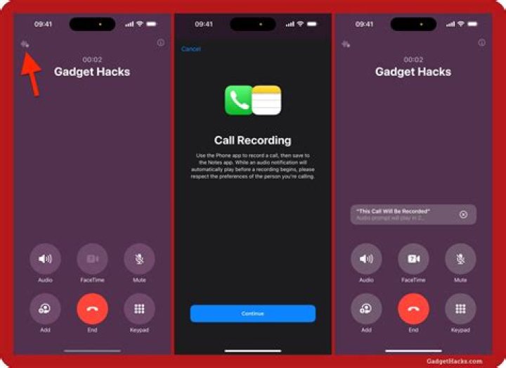 How can I record a call without the other person knowing?