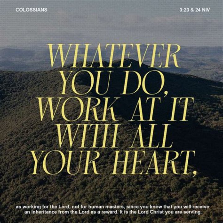 How can I work for God and not man?