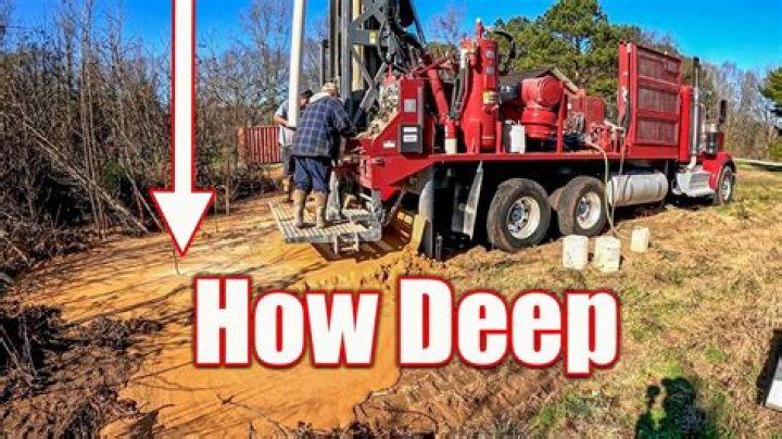 How deep do you have to dig to hit bedrock?