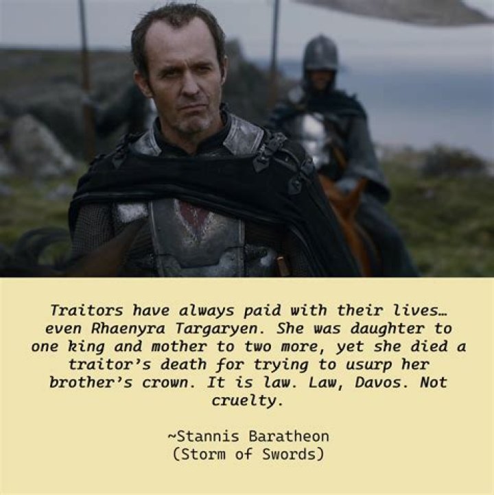 How did Davos betray Stannis?