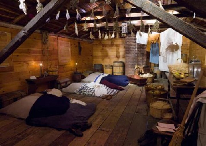 How did slaves sleep?
