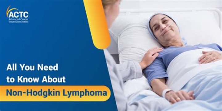 How did you know you had non-Hodgkin's lymphoma?