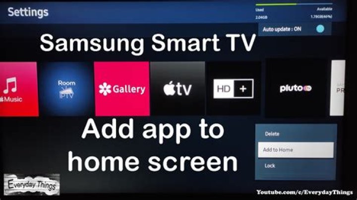 How do I check the memory on my Samsung Smart TV?