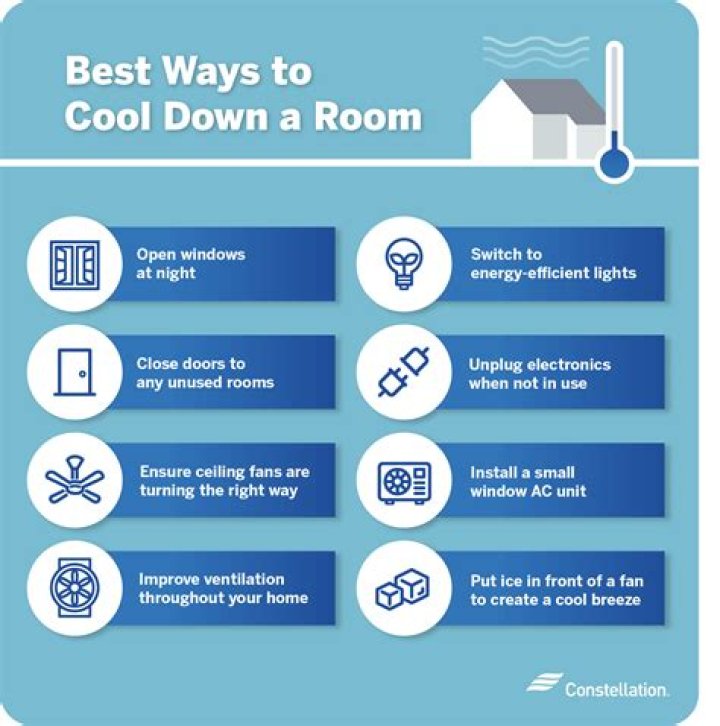 How do I cool down quickly?