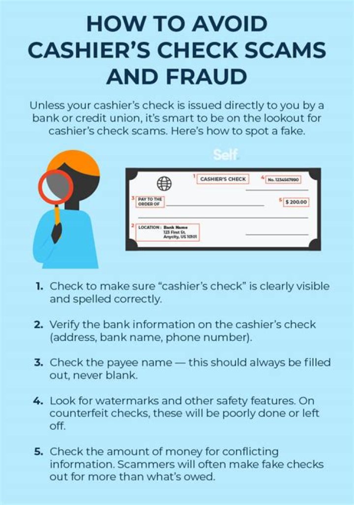 How do I deposit cashier's check?