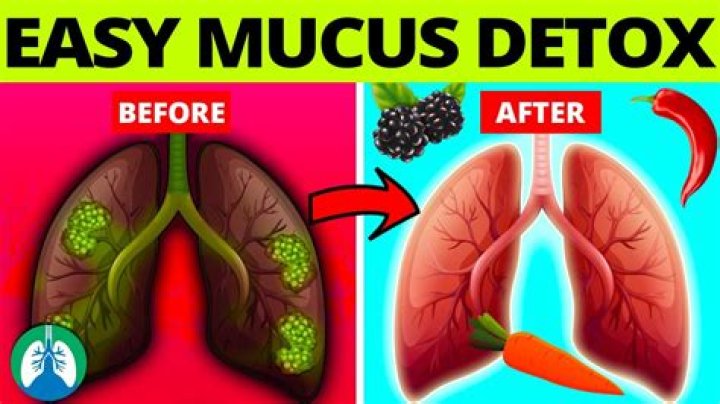 How do I detox my body from mucus?