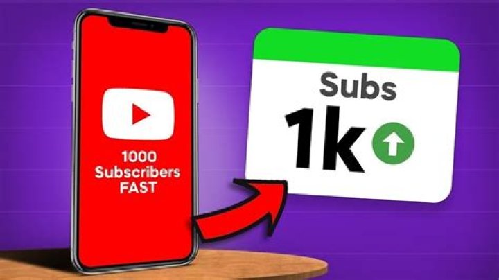 How do I get 1k subs?