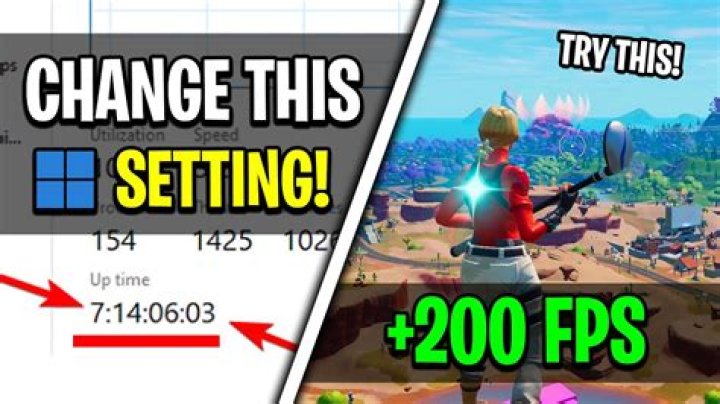How do I increase my FPS in Fortnite 2022?