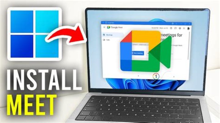 How do I install Google Meet on Microsoft?